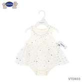 Silver Star White Bodysuit